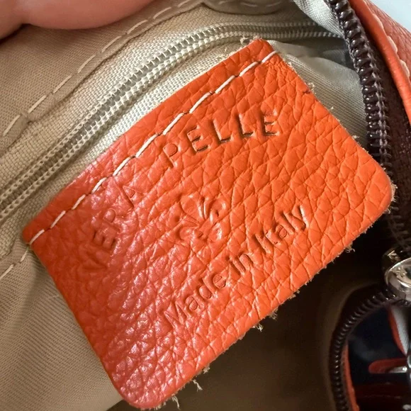 Orange and Black Designer Women's Bag - Picture 7 of 9